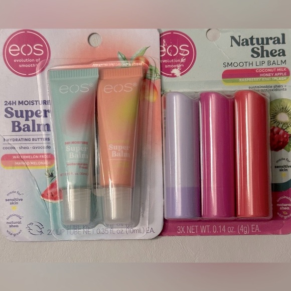EOS Other - EOS Super Balm and Natural Shea Lip Balm Set